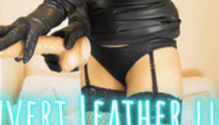 Leather Crotchless Knickers Close-Up Masturbation (480 wmv)