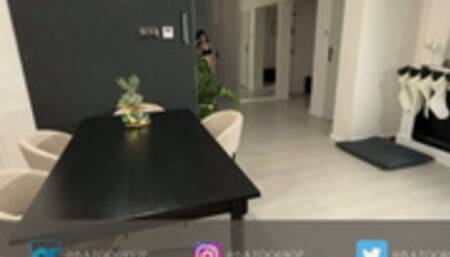 pussy rubbing and fingering while wearing pants