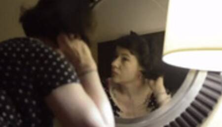 Hungarian milf invites you in her room AGAIN for a hot soles and red toes show Part 3, foot fetish