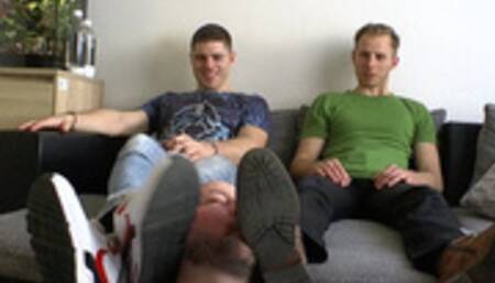 Worship Threesome - Sneakers and Socks