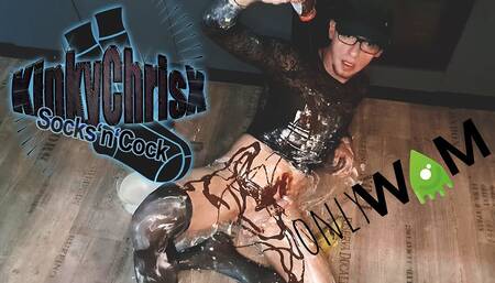 KinkyСhrisX - Messy Wam Masturbation
