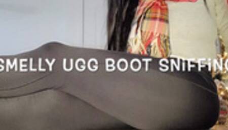 Smelly Ugg Boot Sniffing