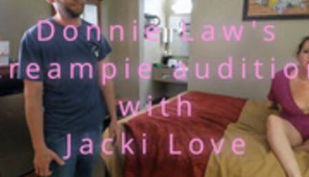 Donnie Law's creampie Audition with Jacki Love (1080p)