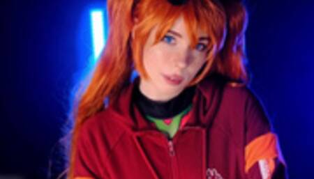 Sloppy Blowjob and Pussy Creampie. Evangelion Asuka Langley - MollyRedWolf