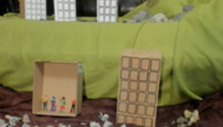 50ft Giantess destroys local town!