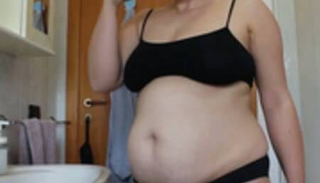 Wobbling as I brush my teeth [MOV]