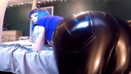 FINAL CHAPTER! BLACK LATEX BASS! LONG DRAWN OUT MOOSE FARTS BLOWN IN YOUR FACE! (HOT!)