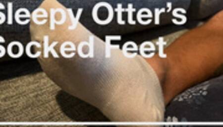 Sleepy Otter’s Feet from Socked to Bare!