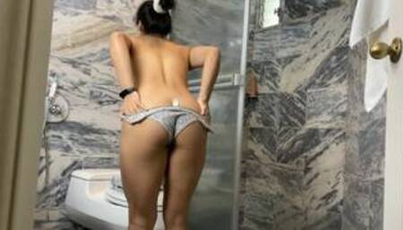 Found a toy in the bathroom and got Extremely Horny