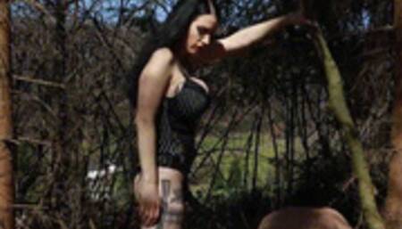 hold on tree and get fucked