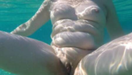 Naked Water Aerobics Fun -2022