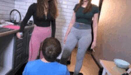 05RJ-06RJ-07RJ-Pov-08RJJ video collection Princess Rebecca June and July Foot Domination Sock Smelling Pov [4k]