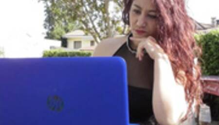 Squirting in the garden