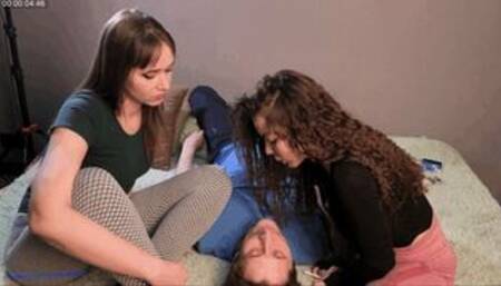 07RJ Smell our smelly socks, we will put them in your mouth and we will spit and spit in your mouth, we like it [1080]