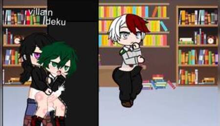 My horny villain deku x vilian mha