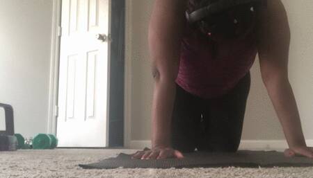  Tiny Human Risks it all to Watch Giantess Stretching POV
