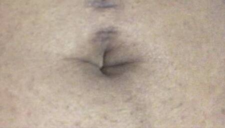 Giantess Unaware of Teeny on her Belly POV 4k