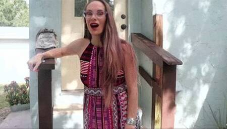 Male Wet Mess Desperation with Vicki Vixx total embarrassment