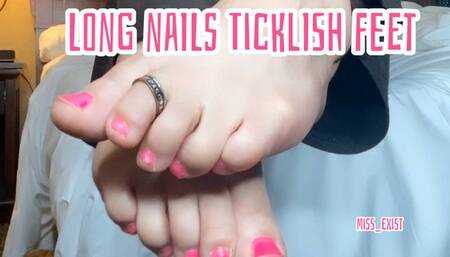 Long Nails Ticklish Feet