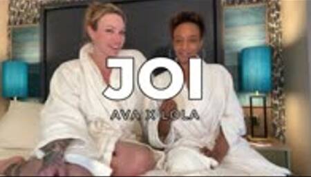 Jerk off with me and Ava