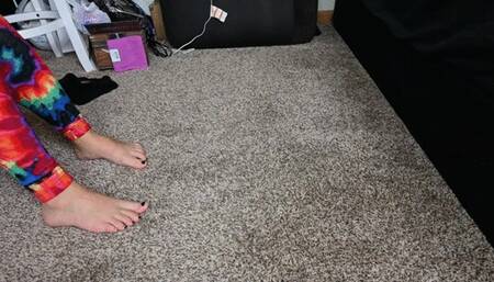 Sideview of Dylans feet on my face (720)