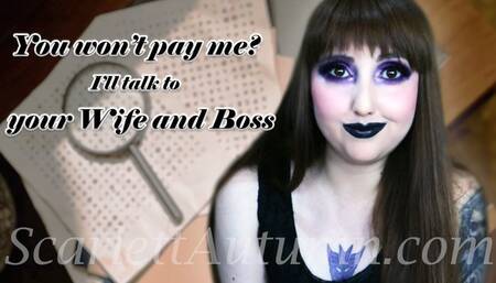 Private Investigator Blackmails you - MP4 1080p