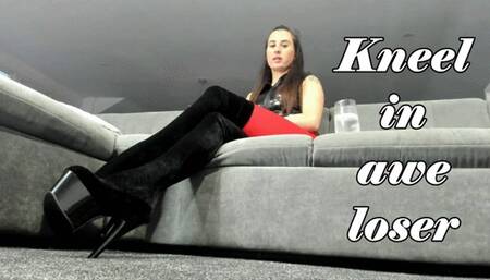 Kneel in awe loser (MOV)