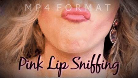 Pink Lip Sniffing (HD) MP4
