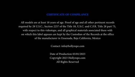 The bondage misfortune of Khrystal, she owes money to the mafia so they keep her tied and gagged until she pays! INCLUDES BEHIND THE SCENES