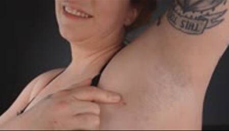 Stepsis makes you smell her Hairy and Smelly armpits after Workout WMV 720