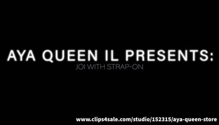 Follow my instructions slave STRAPON JOI