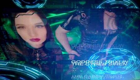 Goddess Trixi as The Cyber Siren 4K