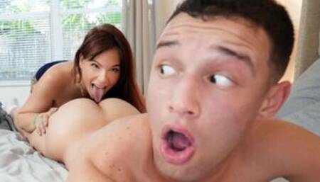 Nasty Cougar Granny seducing her grandson!