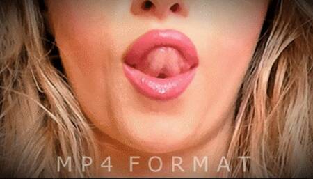 Glossy Lip Licks (HD) MP4