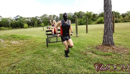 Goddess Dahlia Rain's Pony Slave