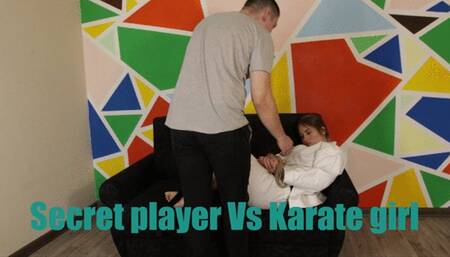 Secret player Vs Wite karate girl