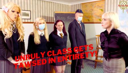 Unruly Class Gets Tawsed In Entirety (1080 HD)