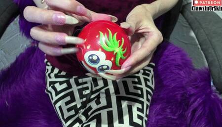 What will destroy first - ball or nails?