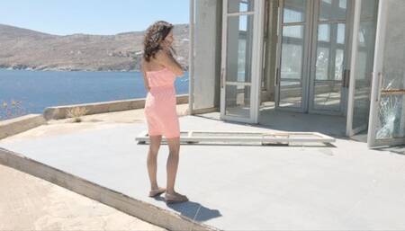 I fist my asshole in abandoned building