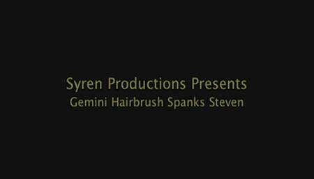 Gemini Hairbrush Spanks Steven (MOV)