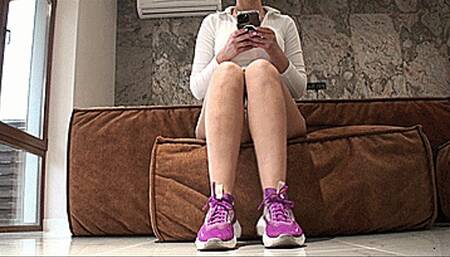 SUPER LEG fetish Lusy!(1920x1080 HD) MP4