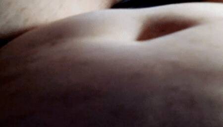 CUM OVER SPEND THE NIGHT W BIG BELLY