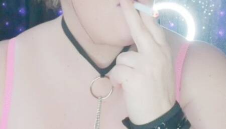 Nicki Pie Smoking Slave