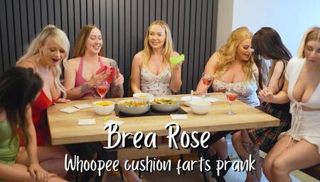 7 girl whoopee cushion fart prank