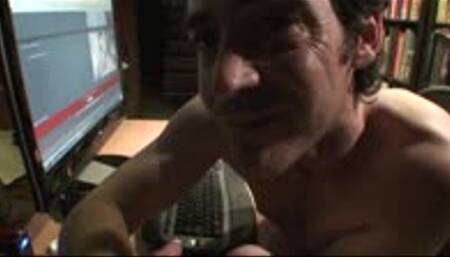 Exposed Uncut Young Daddy Jerking Homemade Video