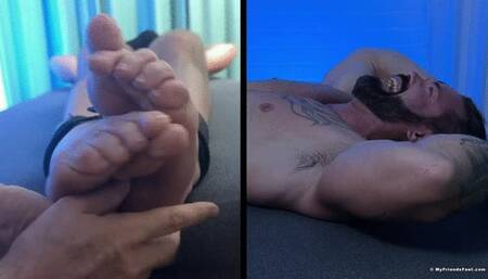 Joey Tied Tight and Tickled Hard