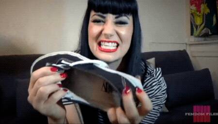 Nyxon Turns You Into Her Smelly Insole 720p MP4