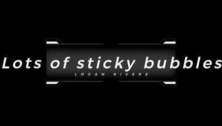 Lots of sticky bubbles!