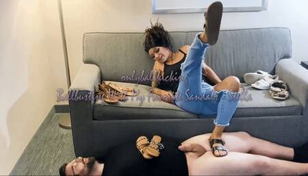 Ballbusting With My Favorite Sandals - Stella