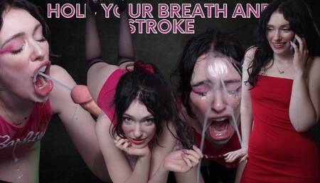 Breath Play Bukkake Party